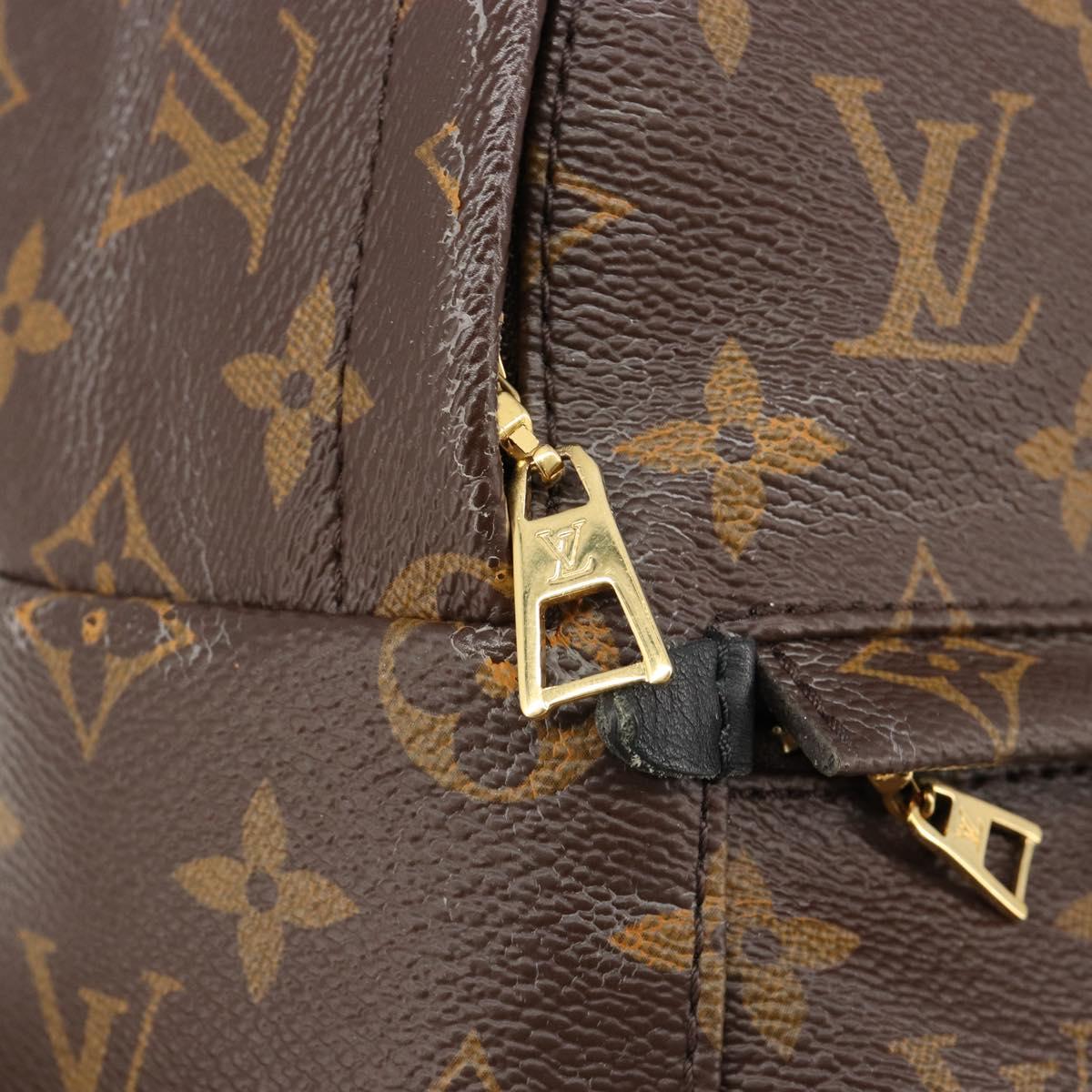 LOUIS VUITTON Monogram Palm Springs MINI Backpack M41562 LV Auth 95115