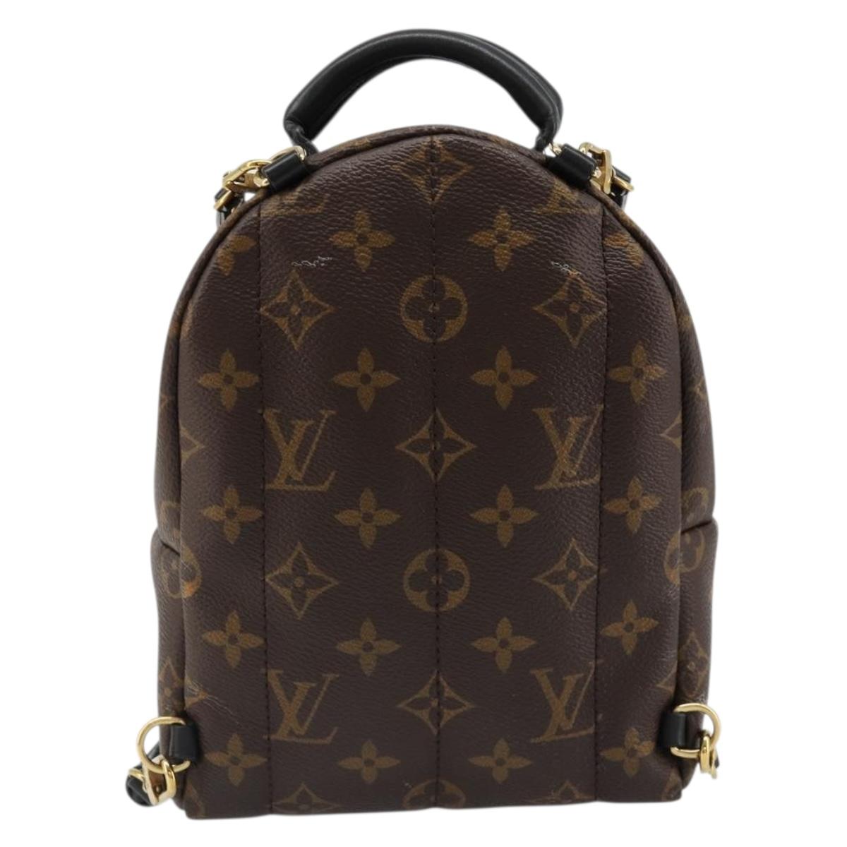 LOUIS VUITTON Monogram Palm Springs MINI Backpack M41562 LV Auth 95115