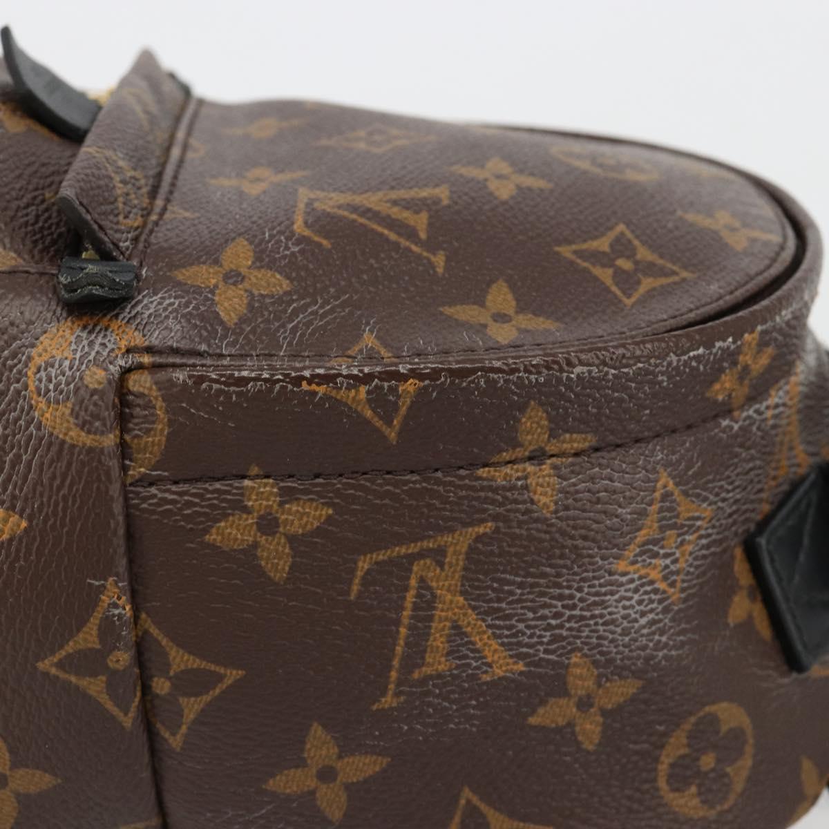 LOUIS VUITTON Monogram Palm Springs MINI Backpack M41562 LV Auth 95115