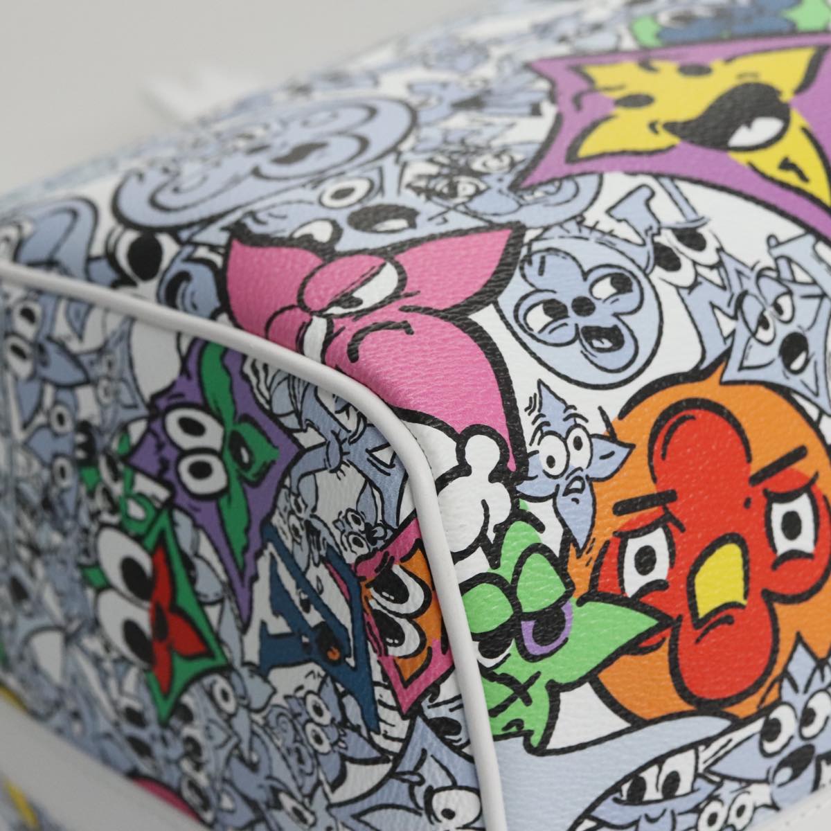 LOUIS VUITTON Monogram Comics Keepall Bandouliere 50 Bag M21863 LV Auth 95131SM