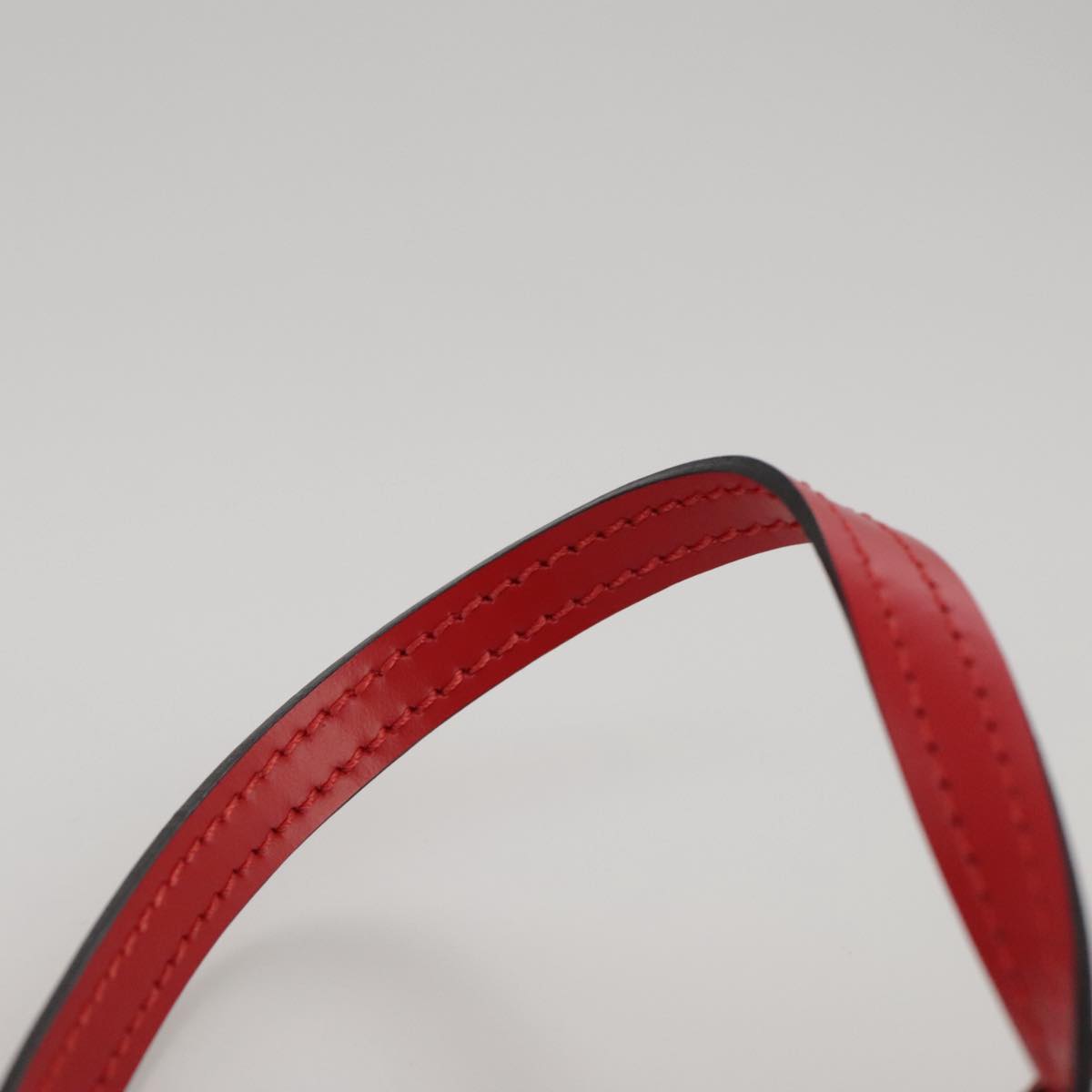 LOUIS VUITTON Epi Pochette Secret Accessory Pouch SPO Red LV Auth 95155SV