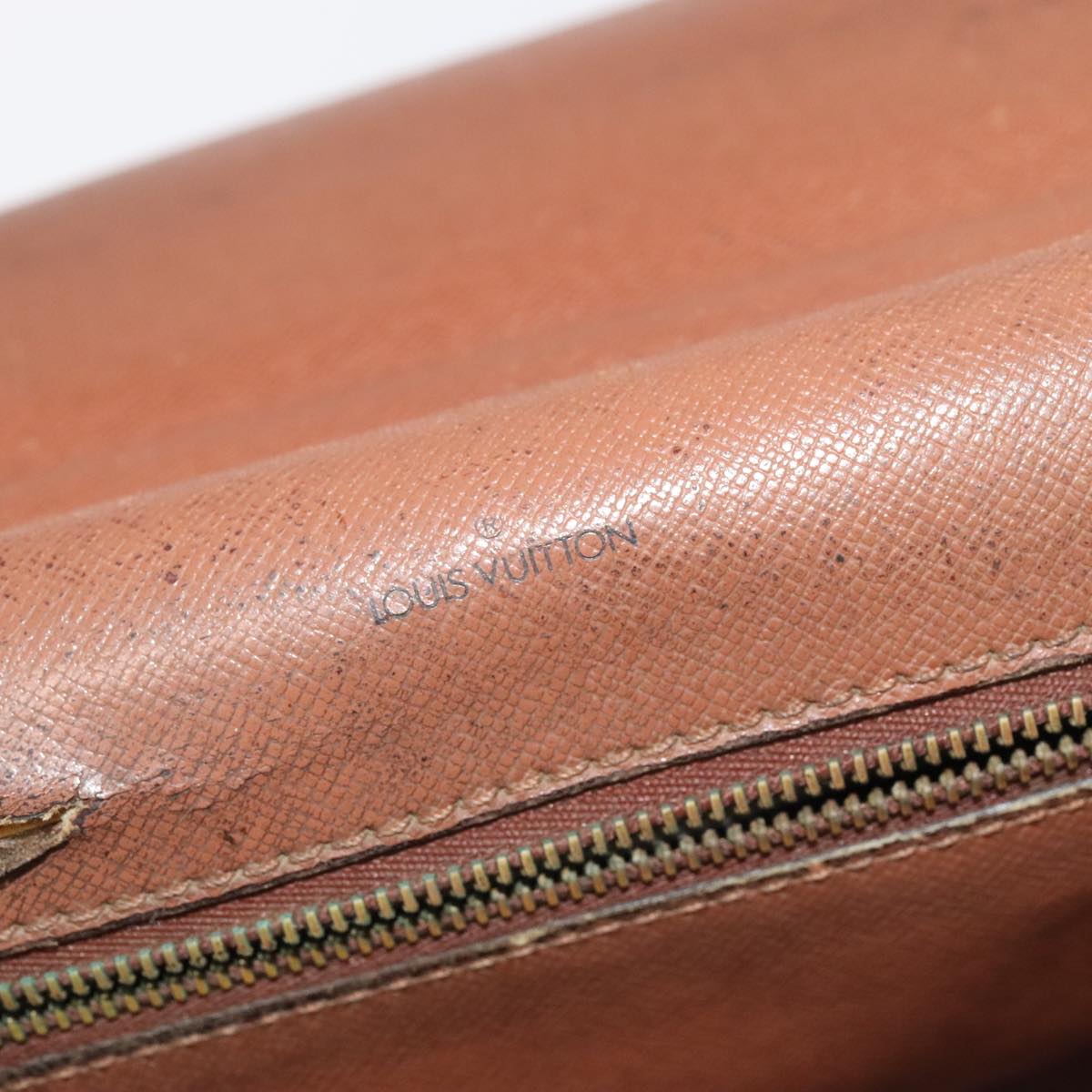 LOUIS VUITTON Monogram Porte Documents Bandouliere Bag M53338 LV Auth 95725