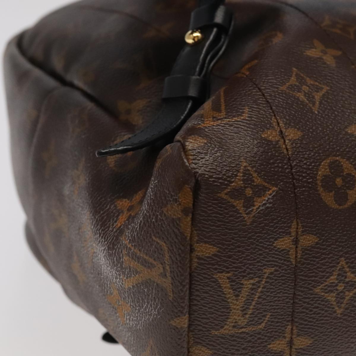 LOUIS VUITTON Monogram Palm Springs MM Backpack M44874 LV Auth 95834