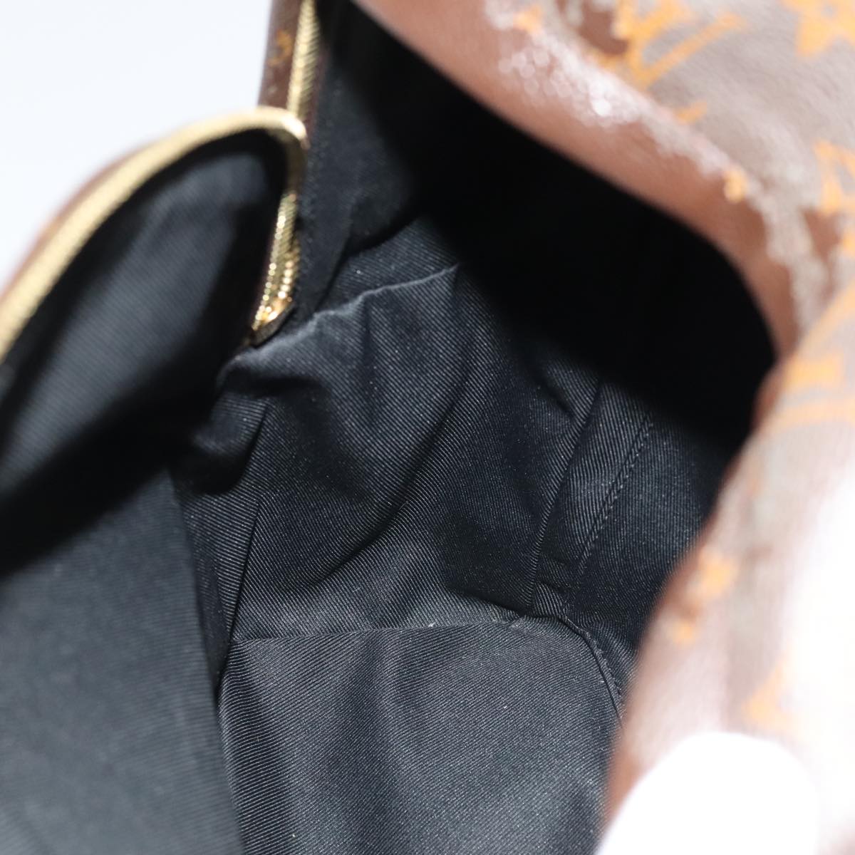 LOUIS VUITTON Monogram Palm Springs MM Backpack M44874 LV Auth 95834
