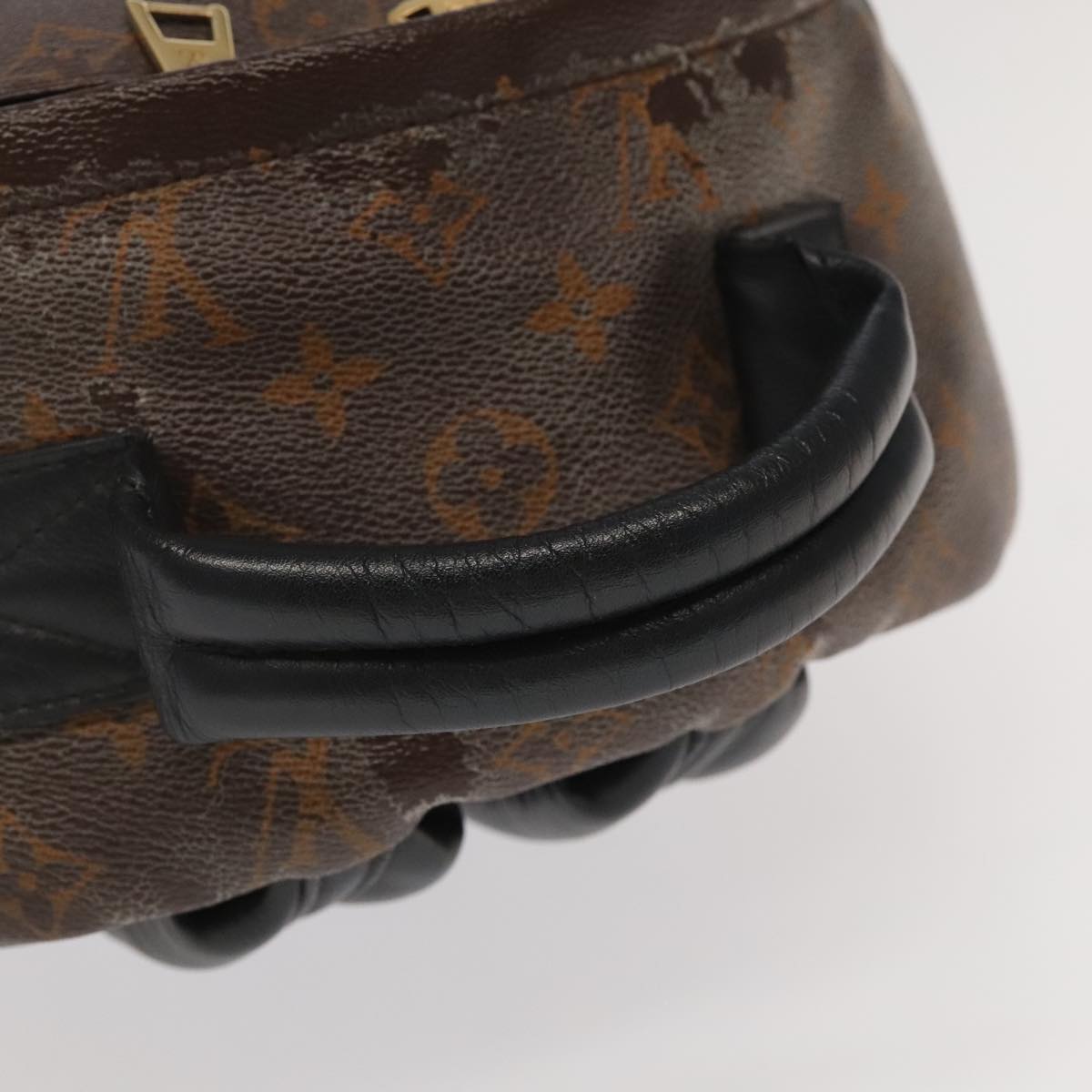 LOUIS VUITTON Monogram Palm Springs MM Backpack M44874 LV Auth 95834