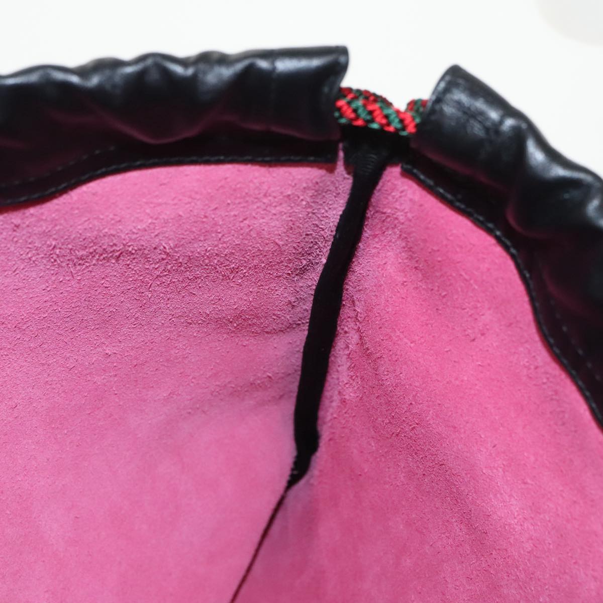GUCCI Backpack Leather Pink 523586 Auth 95840V