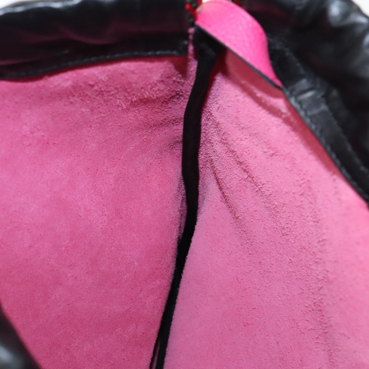 GUCCI Backpack Leather Pink 523586 Auth 95840V