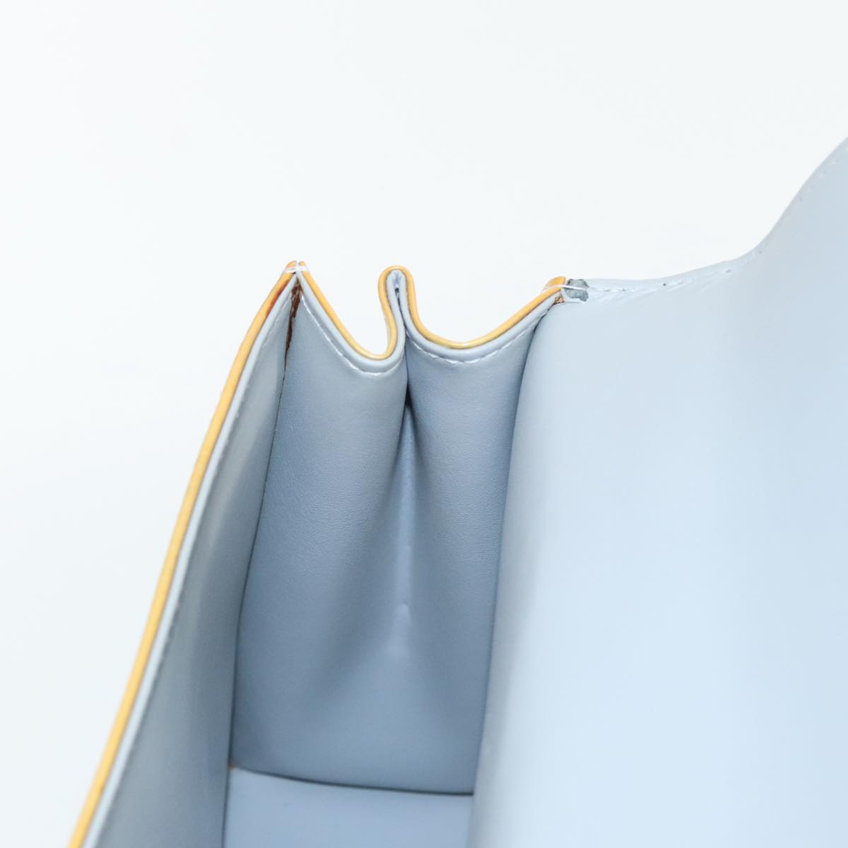 LOUIS VUITTON Monogram Vernis Spring Street Hand Bag Gris M91029 LV Auth 96019