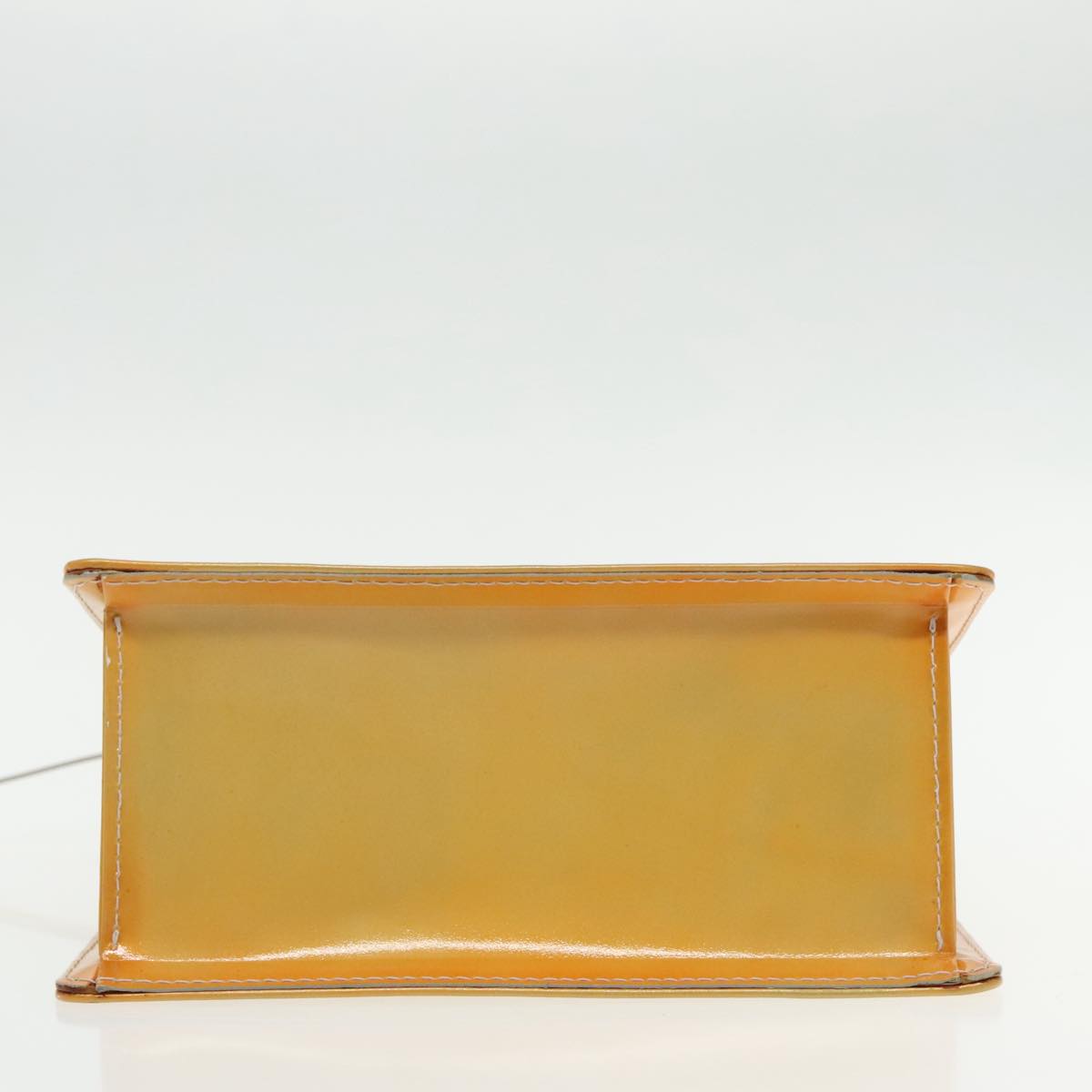 LOUIS VUITTON Monogram Vernis Spring Street Hand Bag Gris M91029 LV Auth 96019