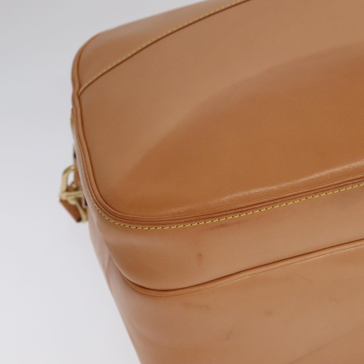 LOUIS VUITTON Nomad Reporter GM Shoulder Bag SPO Beige LV Auth 96049SAV