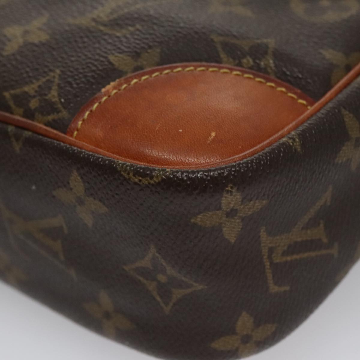 LOUIS VUITTON Monogram Compiegne 28 Clutch Bag M51845 LV Auth 96054