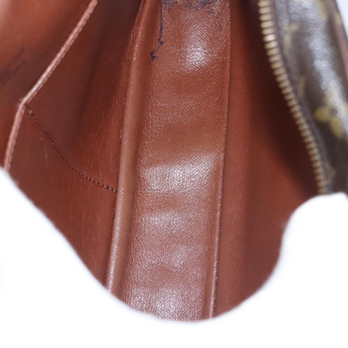 LOUIS VUITTON Monogram Compiegne 28 Clutch Bag M51845 LV Auth 96054