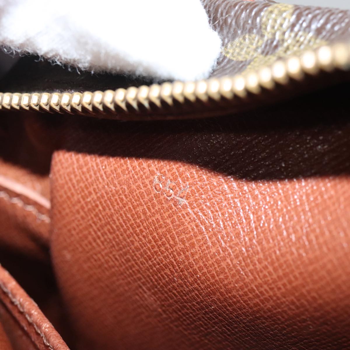 LOUIS VUITTON Monogram Compiegne 28 Clutch Bag M51845 LV Auth 96054