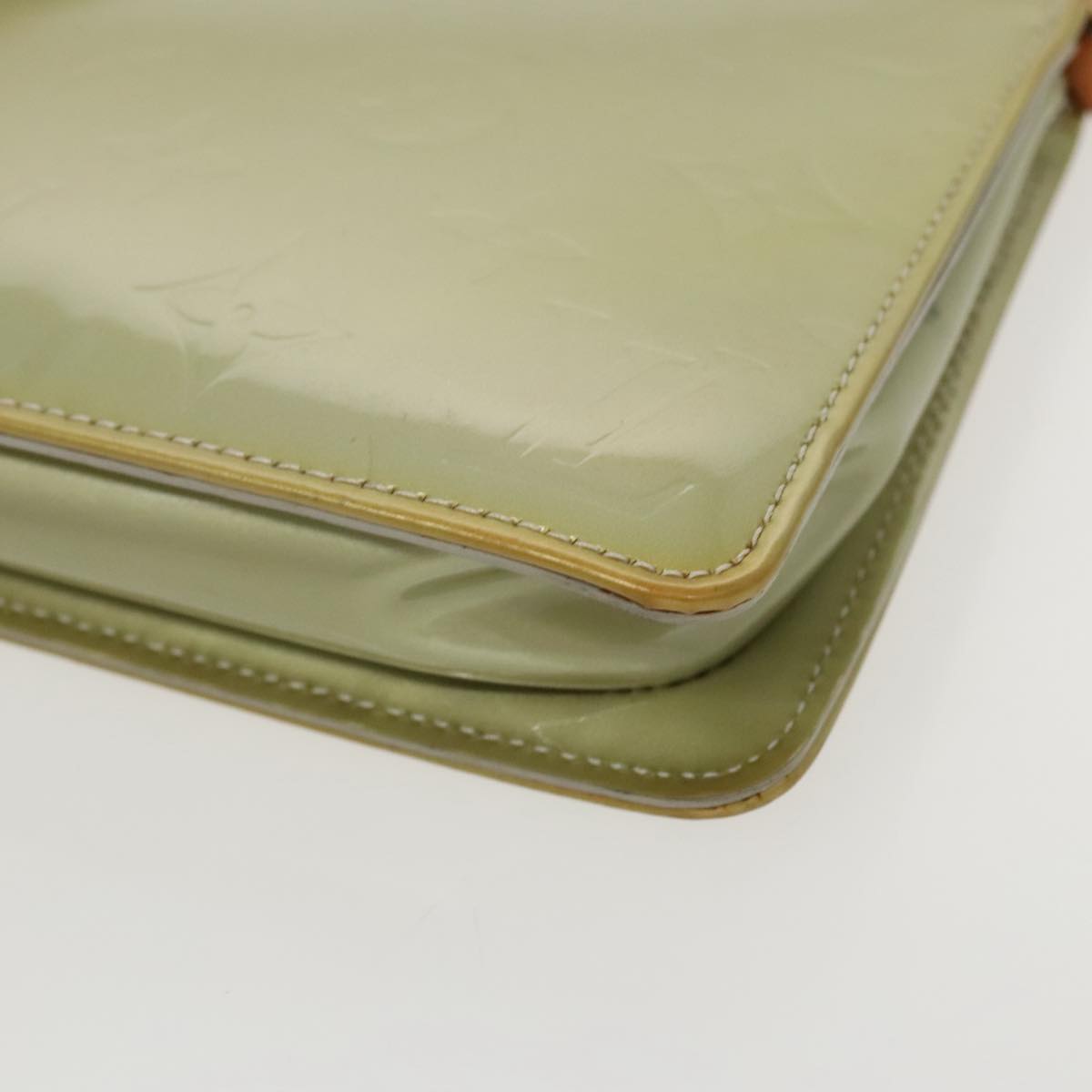 LOUIS VUITTON Monogram Vernis Lexington Accessory Pouch Gris M91056 Auth 96164