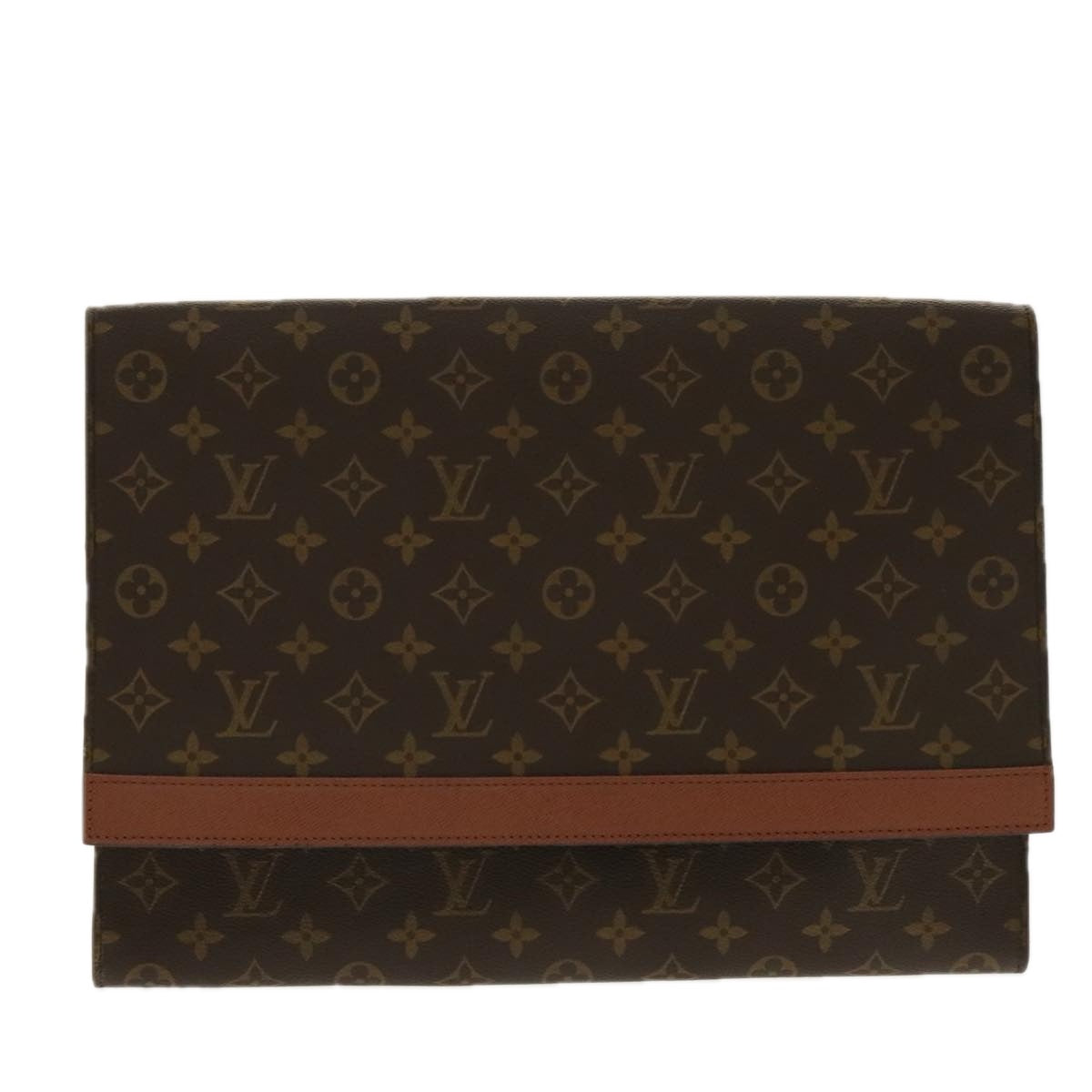 LOUIS VUITTON Monogram Porte Envelope Clutch Bag M51801 LV Auth 96348