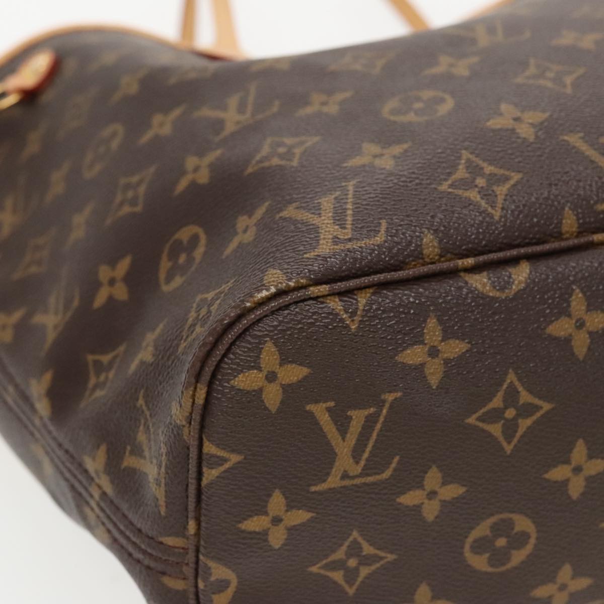 LOUIS VUITTON Monogram Neverfull MM Tote Bag M40156 LV Auth 96507A