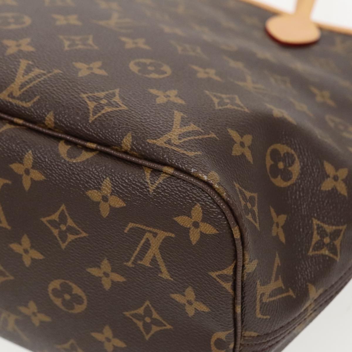 LOUIS VUITTON Monogram Neverfull MM Tote Bag M40156 LV Auth 96507A