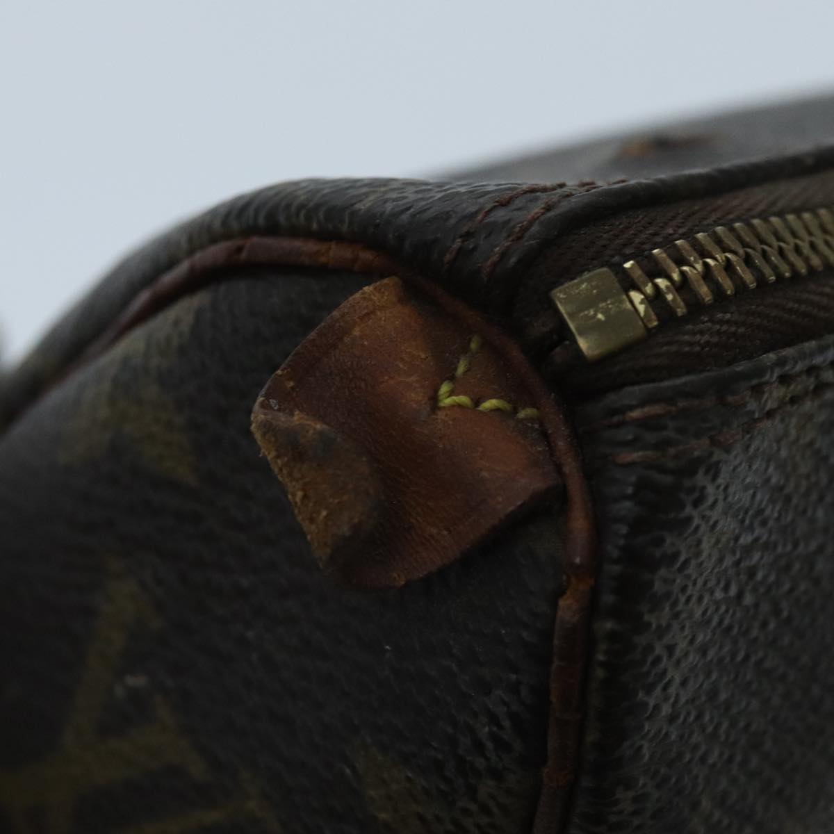 LOUIS VUITTON Monogram Mini Speedy Hand Bag M41534 LV Auth 96683