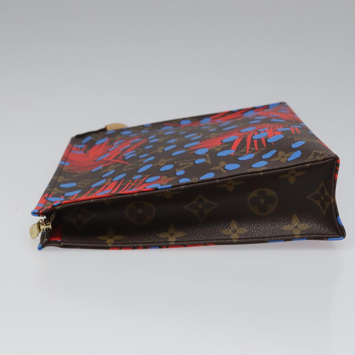 LOUIS VUITTON Monogram Jungle Dot Poche Toilette 26 Pouch M41409 LV Auth 96801SV
