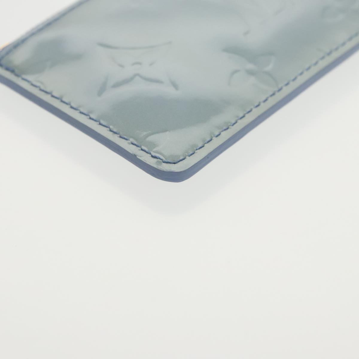 LOUIS VUITTON Monogram Vernis PochetteCles Coin Purse Lavande M91249 Auth 96854V