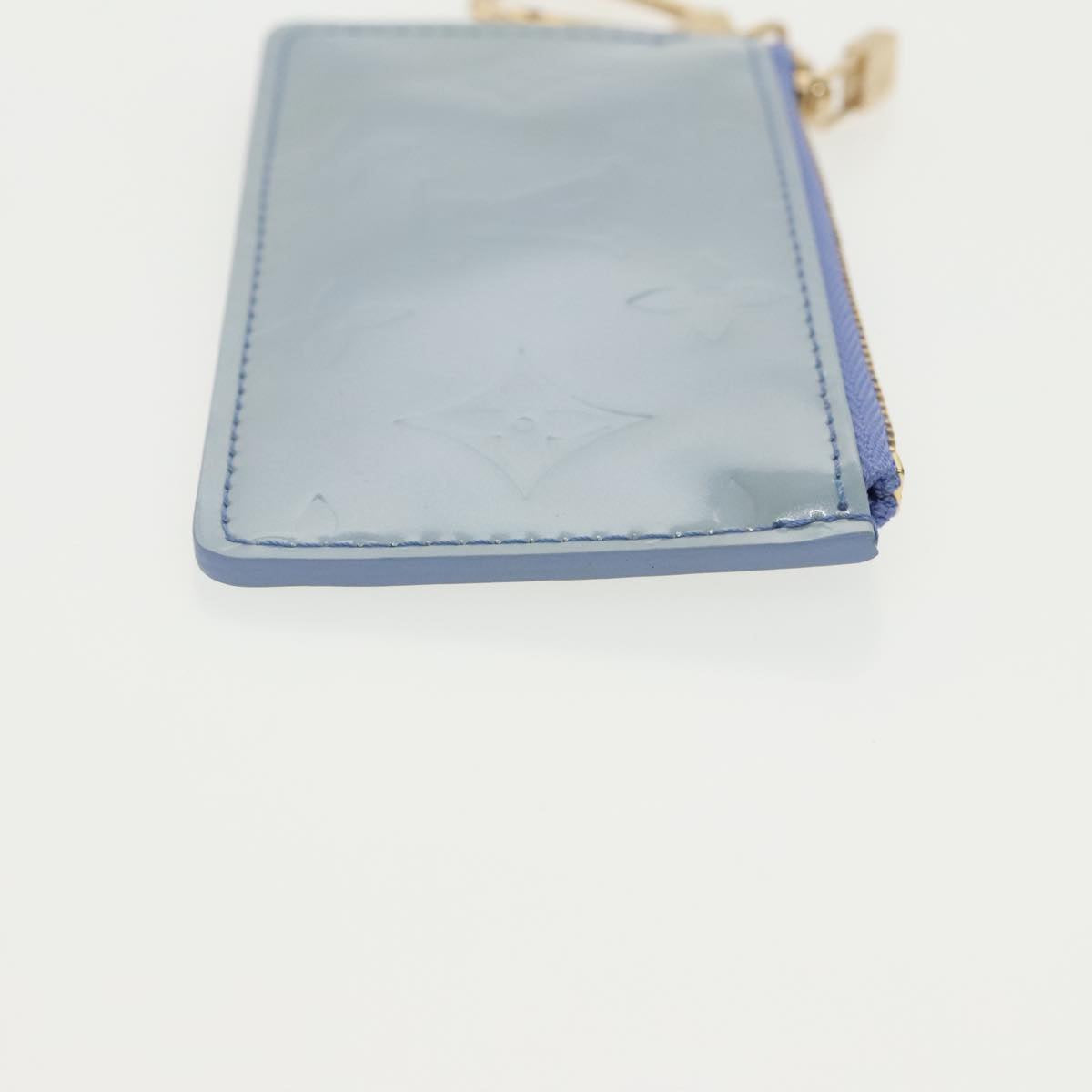 LOUIS VUITTON Monogram Vernis PochetteCles Coin Purse Lavande M91249 Auth 96854V