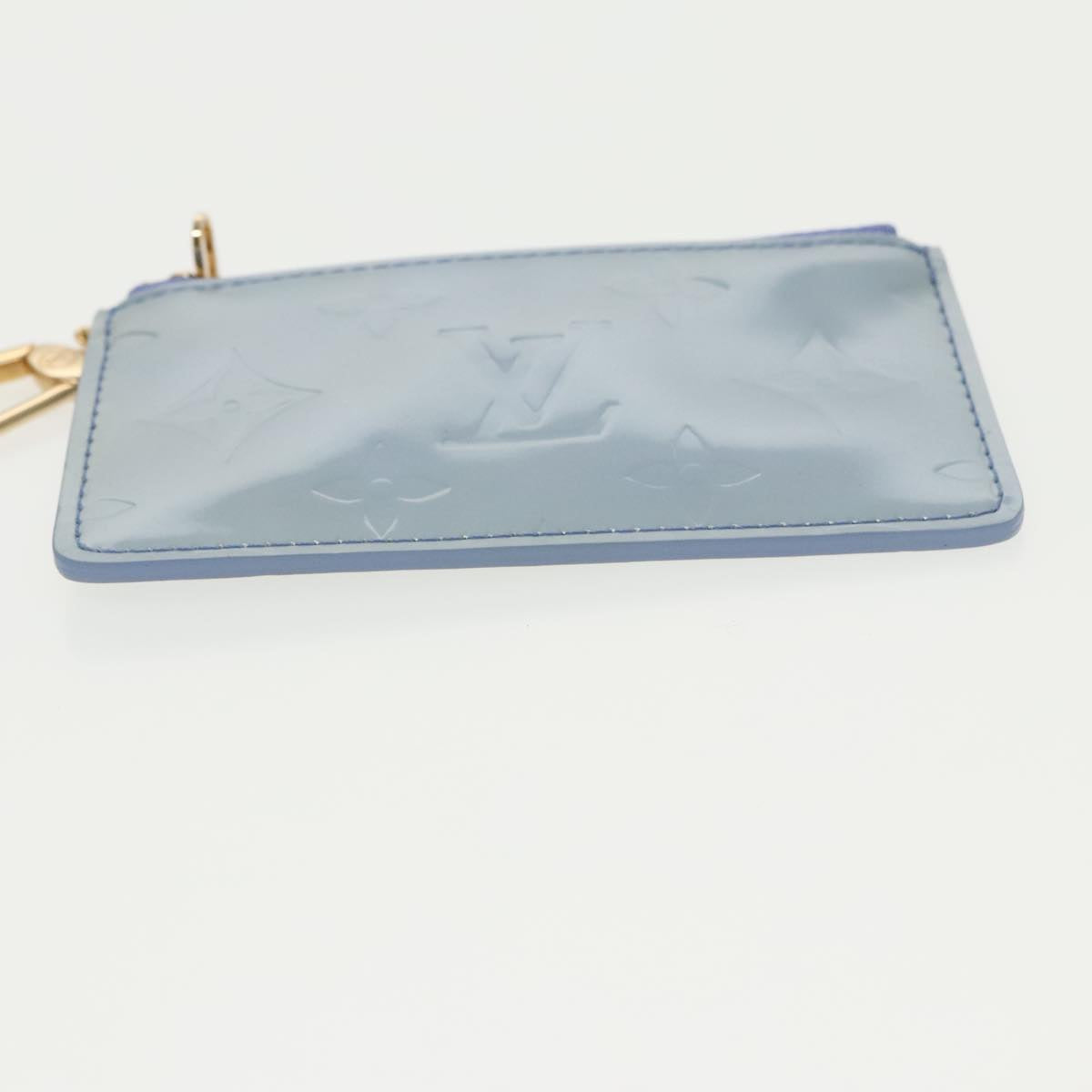 LOUIS VUITTON Monogram Vernis PochetteCles Coin Purse Lavande M91249 Auth 96854V