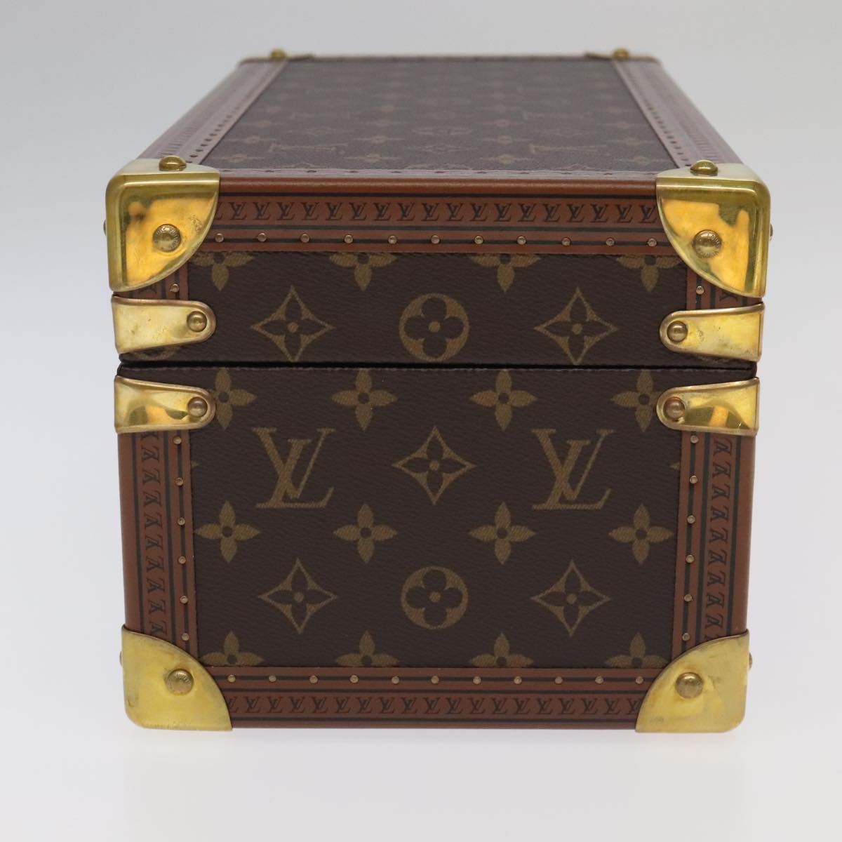 LOUIS VUITTON Monogram Accessories Jewelry Box M20209 LV Auth 97056SAV