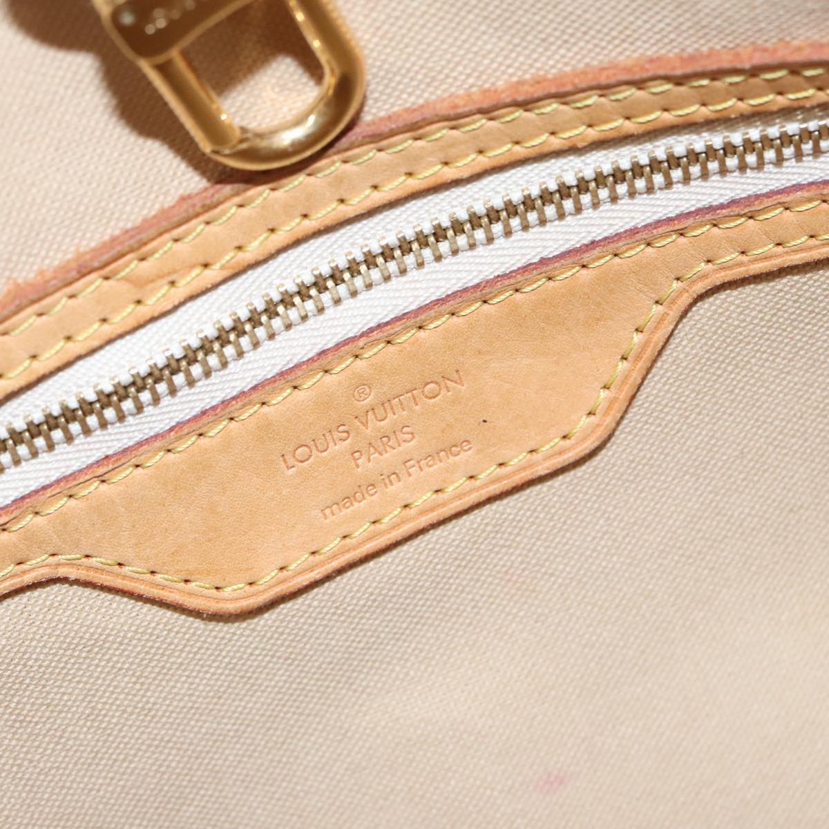 LOUIS VUITTON Damier Azur Batignolles Horizontal Tote Bag N48172 LV Auth 97190