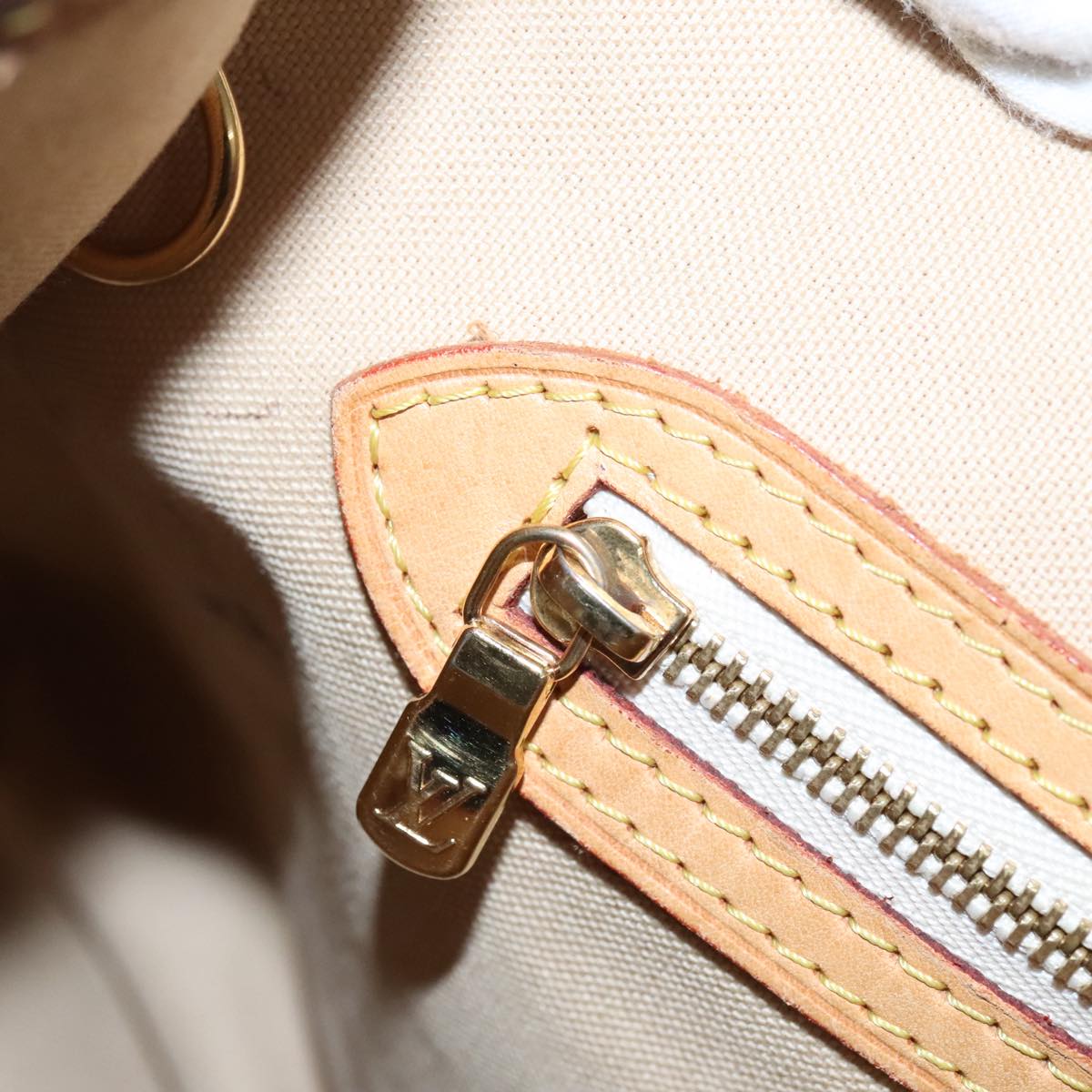 LOUIS VUITTON Damier Azur Batignolles Horizontal Tote Bag N48172 LV Auth 97190