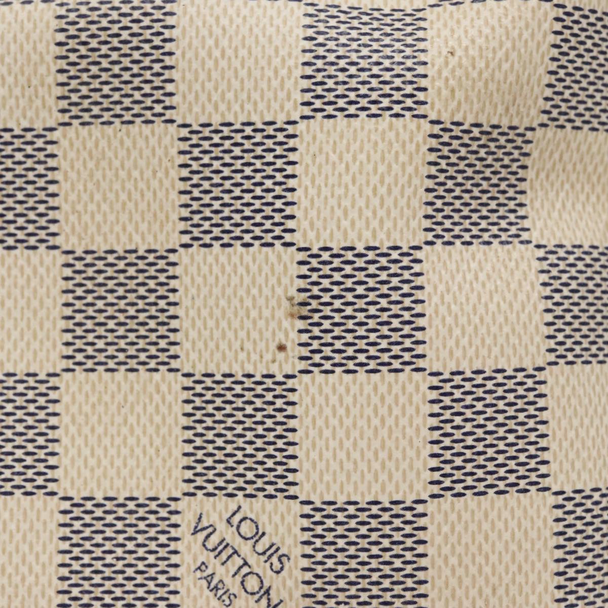 LOUIS VUITTON Damier Azur Batignolles Horizontal Tote Bag N48172 LV Auth 97190