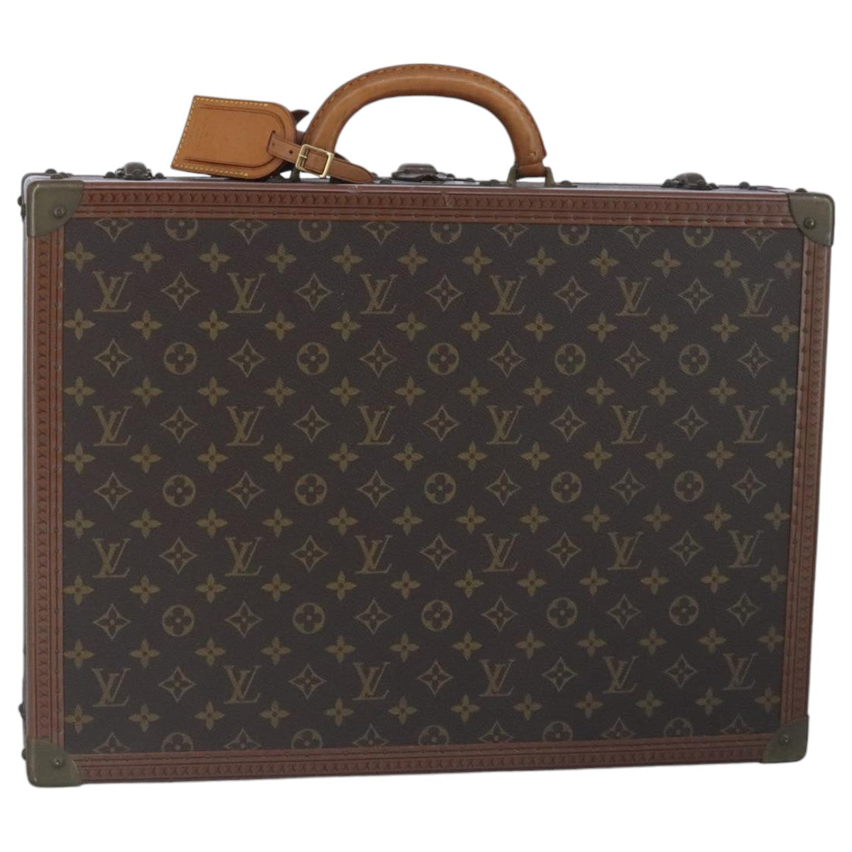 LOUIS VUITTON Monogram Bisten 50 Trunk M21328 LV Auth 97363A