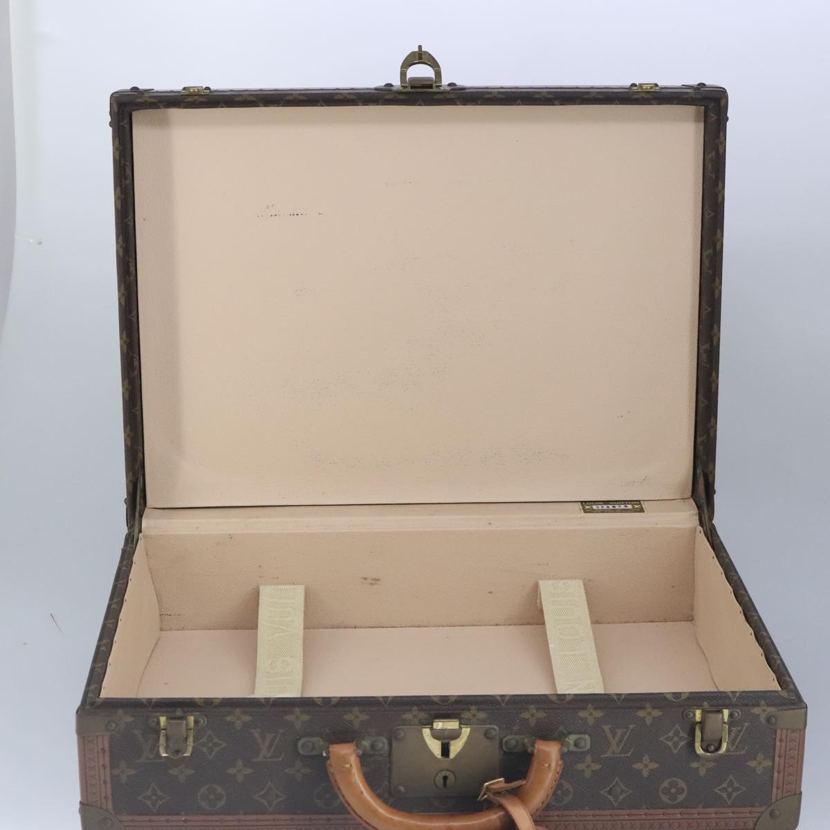 LOUIS VUITTON Monogram Bisten 50 Trunk M21328 LV Auth 97363V