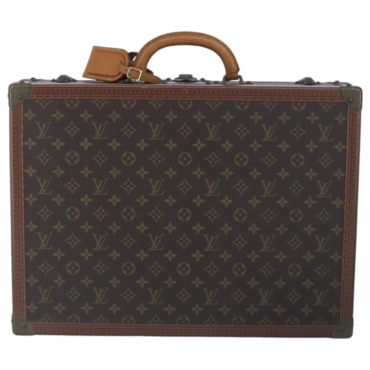 LOUIS VUITTON Monogram Bisten 50 Trunk M21328 LV Auth 97363V