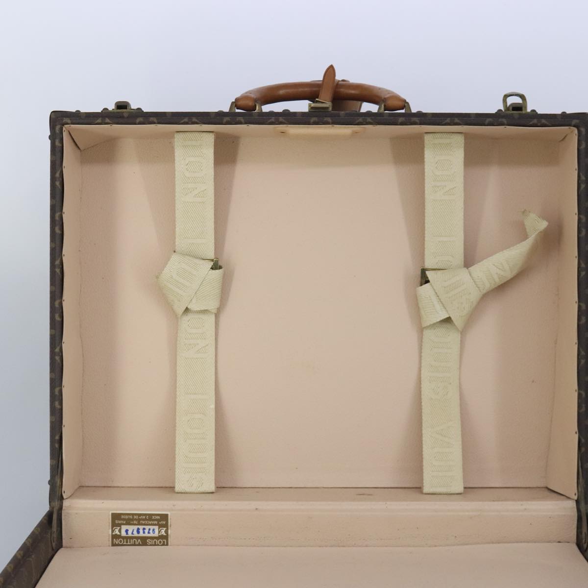 LOUIS VUITTON Monogram Bisten 50 Trunk M21328 LV Auth 97363V