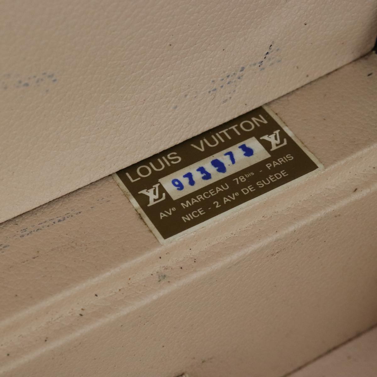 LOUIS VUITTON Monogram Bisten 50 Trunk M21328 LV Auth 97363A