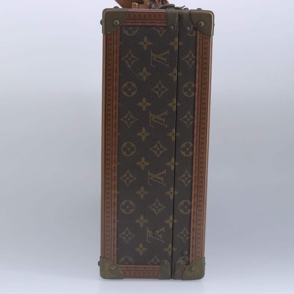 LOUIS VUITTON Monogram Bisten 50 Trunk M21328 LV Auth 97363V