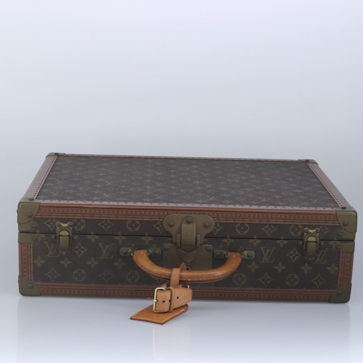 LOUIS VUITTON Monogram Bisten 50 Trunk M21328 LV Auth 97363A