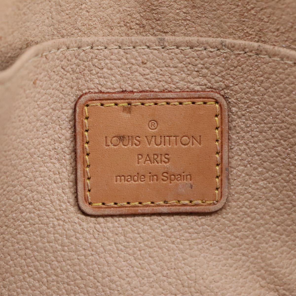 LOUIS VUITTON Monogram Pochette Cosmetic PM Cosmetic Pouch M47515 LV Auth 97655