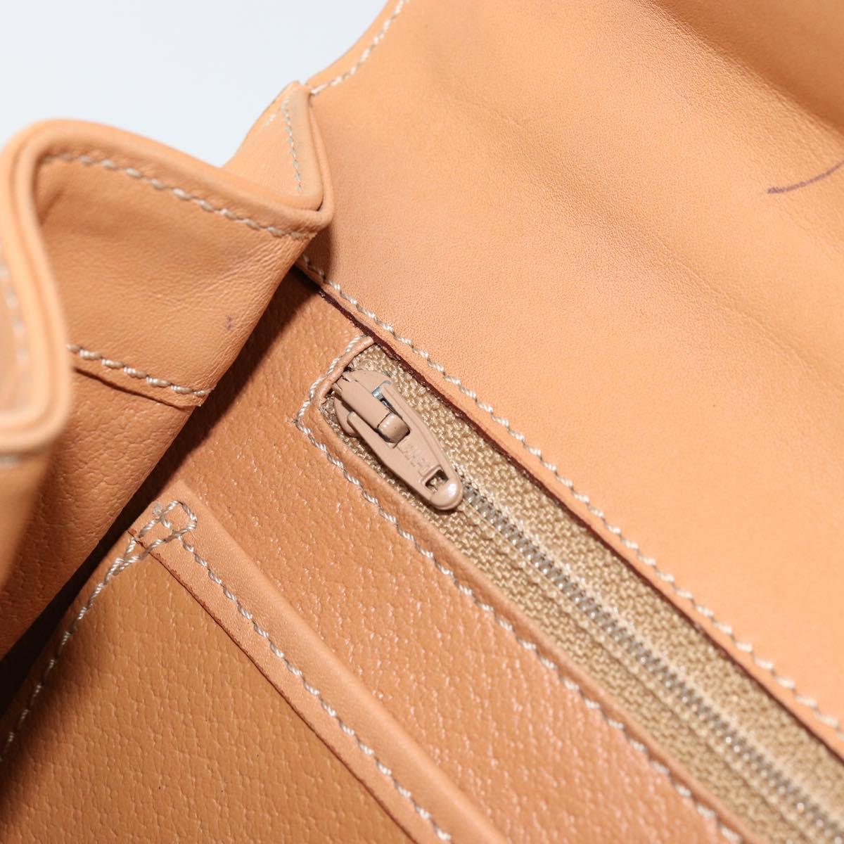 CELINE Macadam Canvas Hand Bag PVC Leather Brown Auth 97775