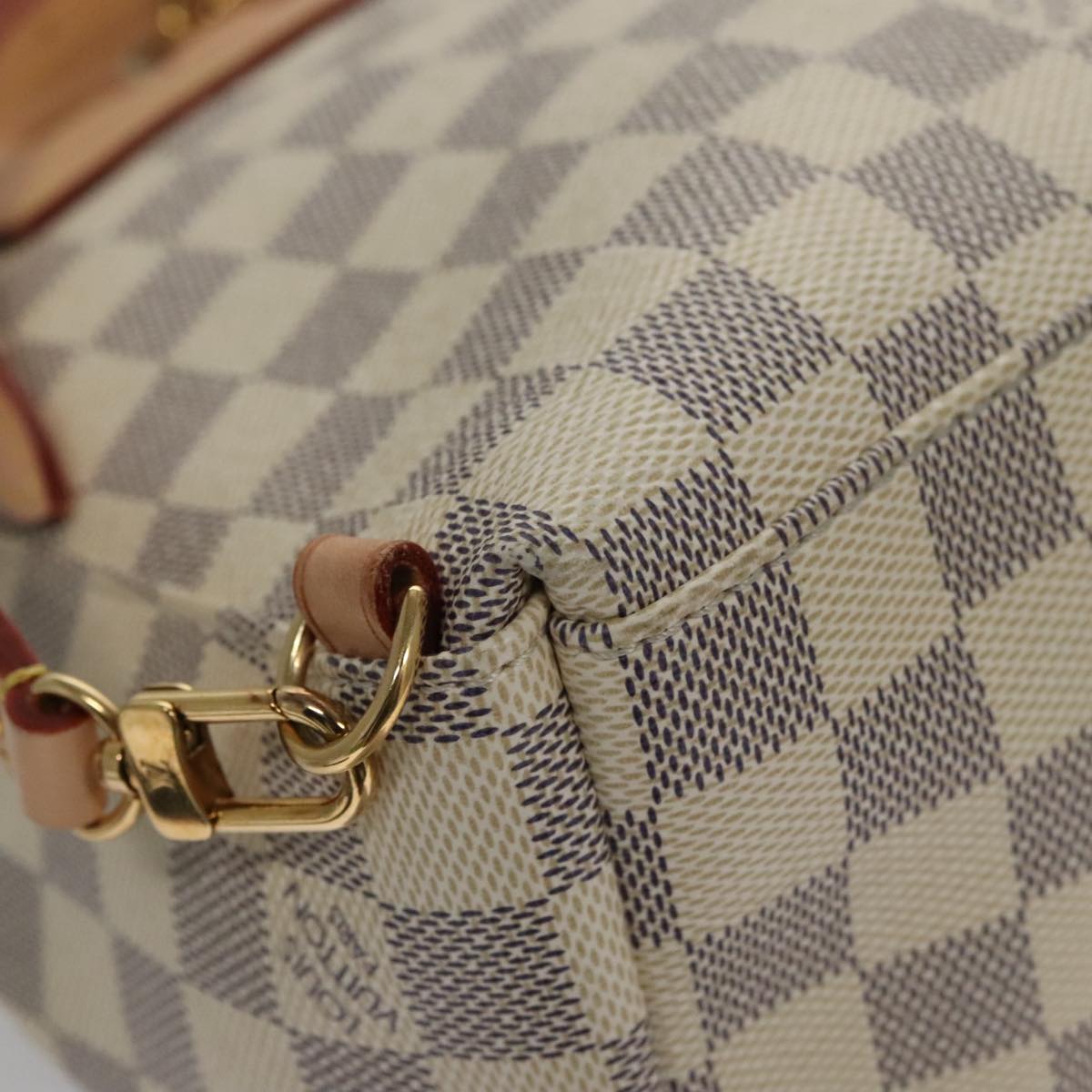 LOUIS VUITTON Damier Azur Speron BB Shoulder Bag N44026 LV Auth 97791A