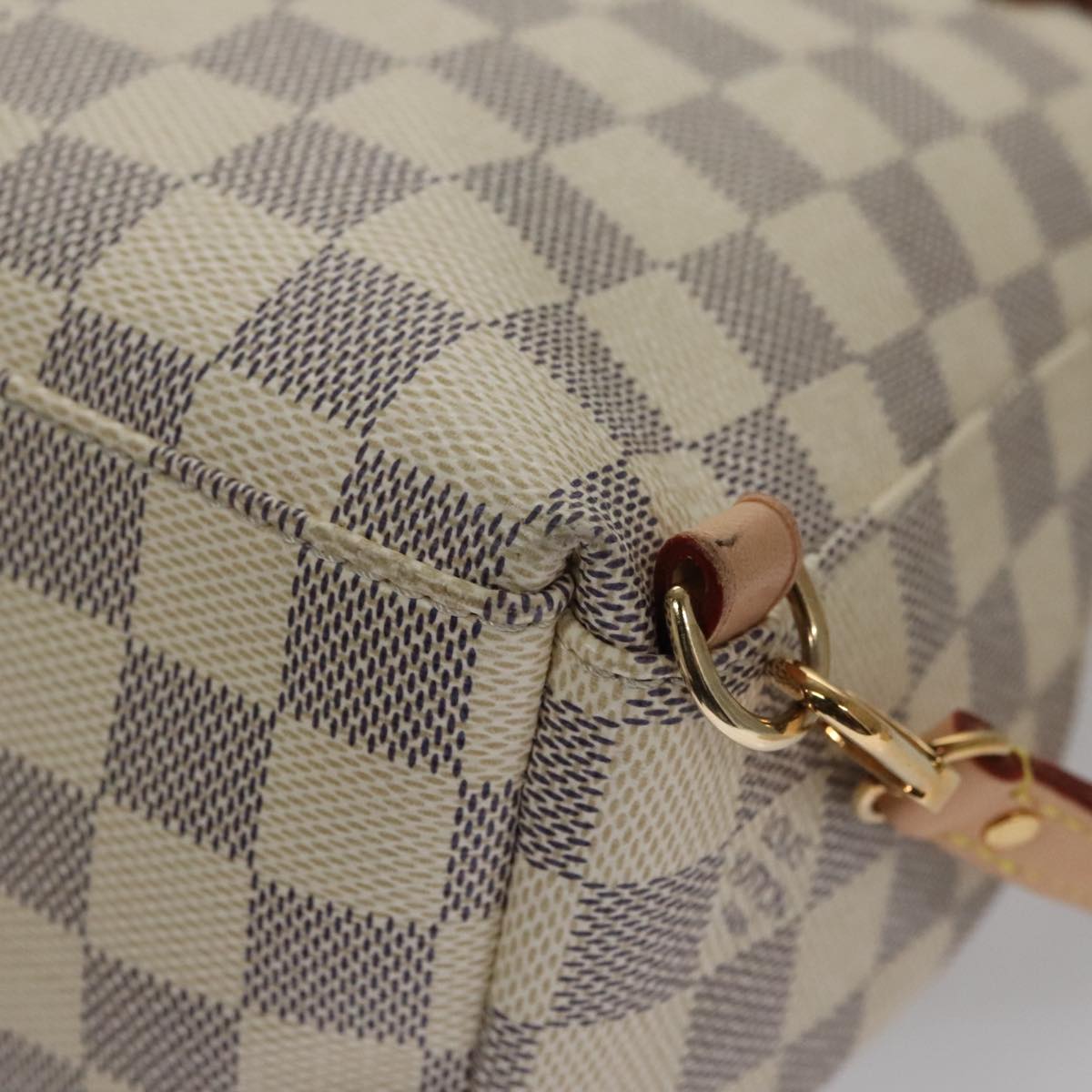 LOUIS VUITTON Damier Azur Speron BB Shoulder Bag N44026 LV Auth 97791A