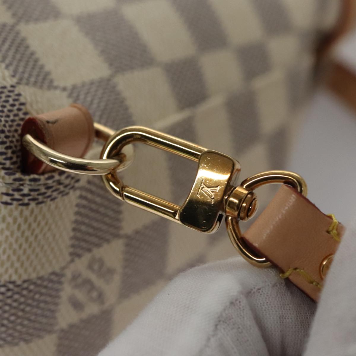 LOUIS VUITTON Damier Azur Speron BB Shoulder Bag N44026 LV Auth 97791SAM