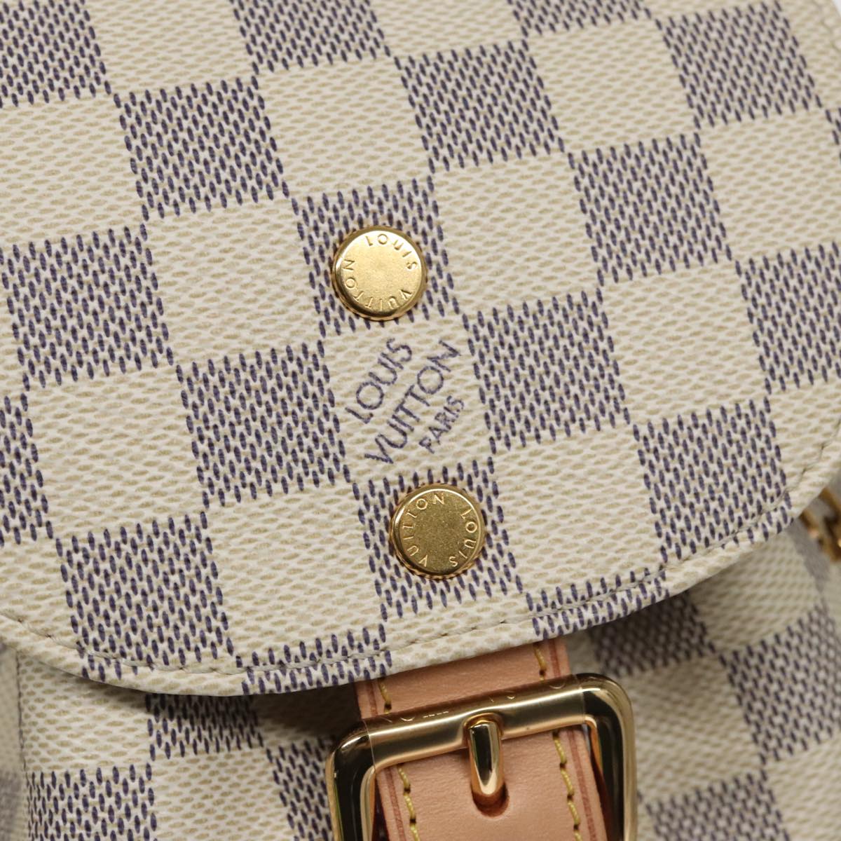 LOUIS VUITTON Damier Azur Speron BB Shoulder Bag N44026 LV Auth 97791A