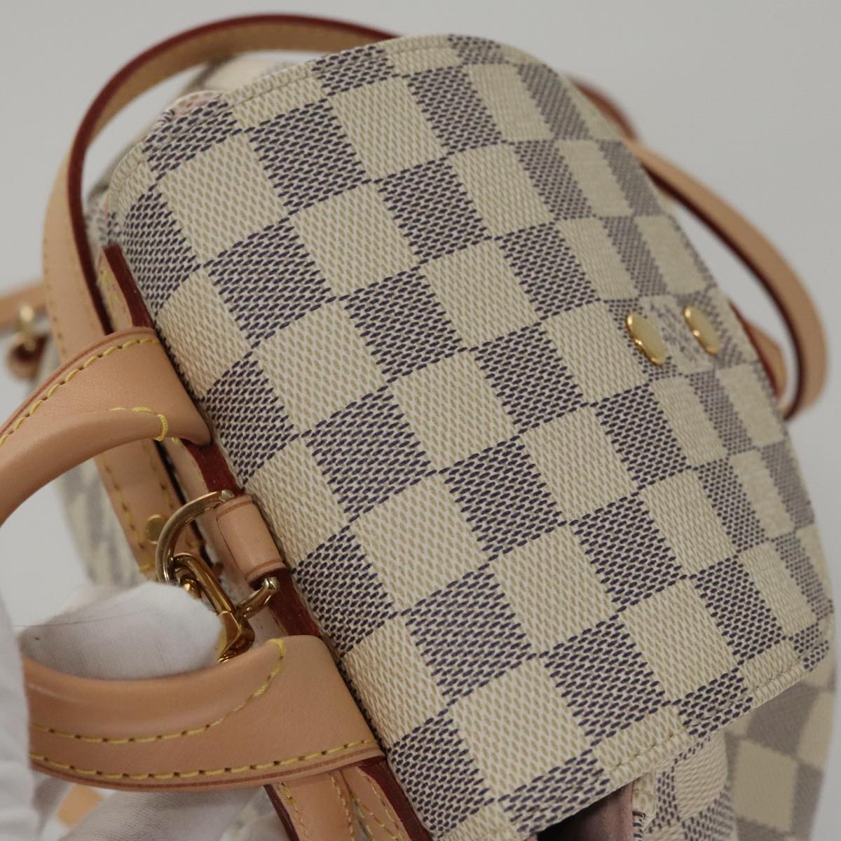 LOUIS VUITTON Damier Azur Speron BB Shoulder Bag N44026 LV Auth 97791SAM