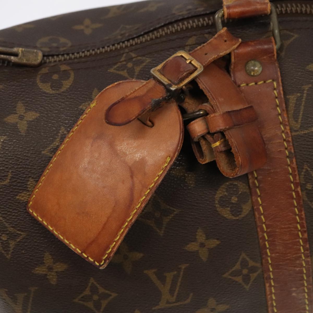 LOUIS VUITTON Monogram Keepall 45 Boston Bag M41428 LV Auth 97962
