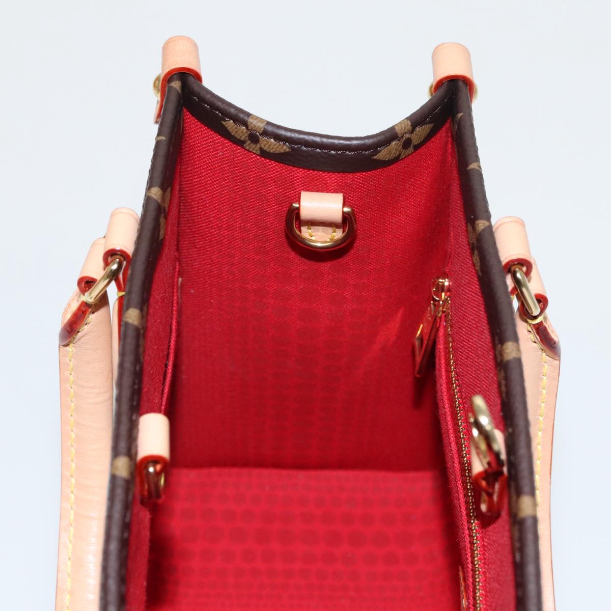 LOUIS VUITTON Monogram Yayoi Kusama On The Go PM Hand Bag M46380 LV Auth 98061SM