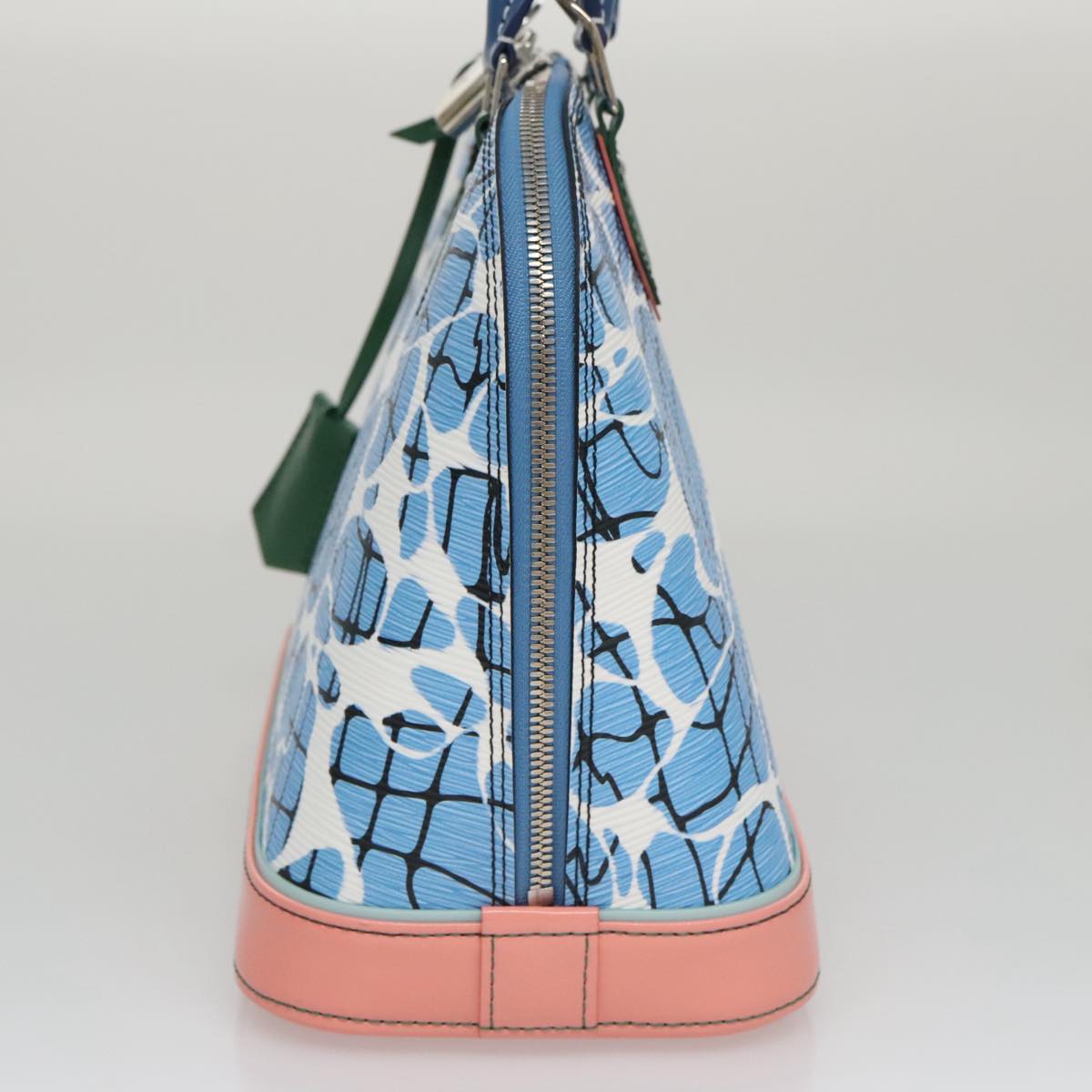 LOUIS VUITTON Epi Alma PM Hand Bag 2way Blue M41571 LV Auth 98199SAV