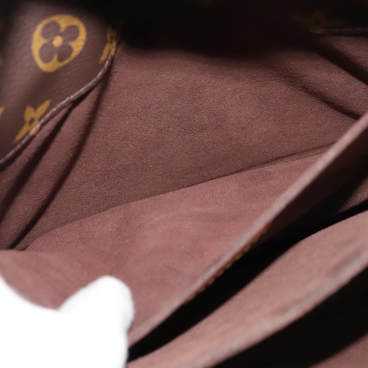LOUIS VUITTON Monogram Pochette Metis MM Hand Bag 2way M43628 LV Auth 98243A