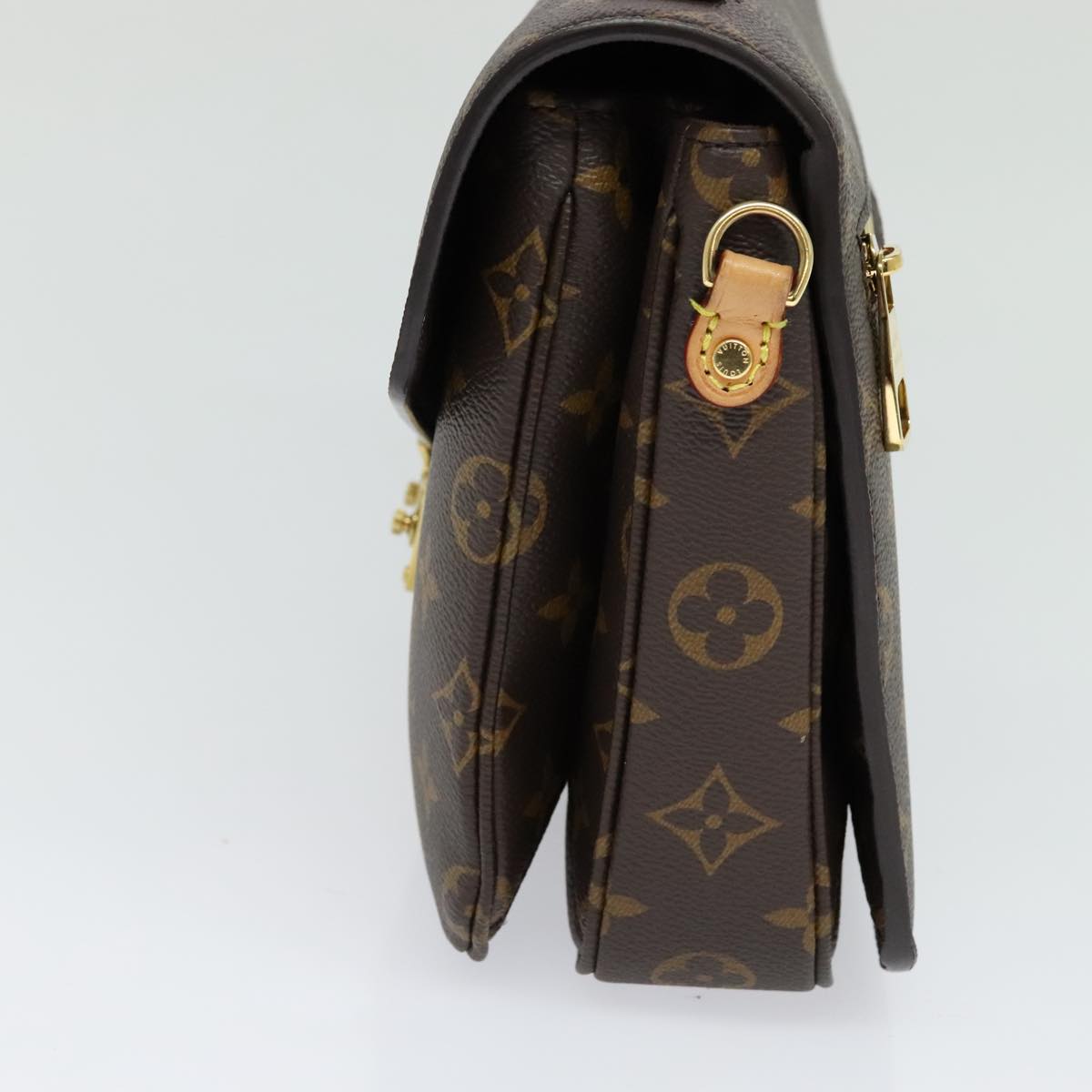LOUIS VUITTON Monogram Pochette Metis MM Hand Bag 2way M43628 LV Auth 98243A