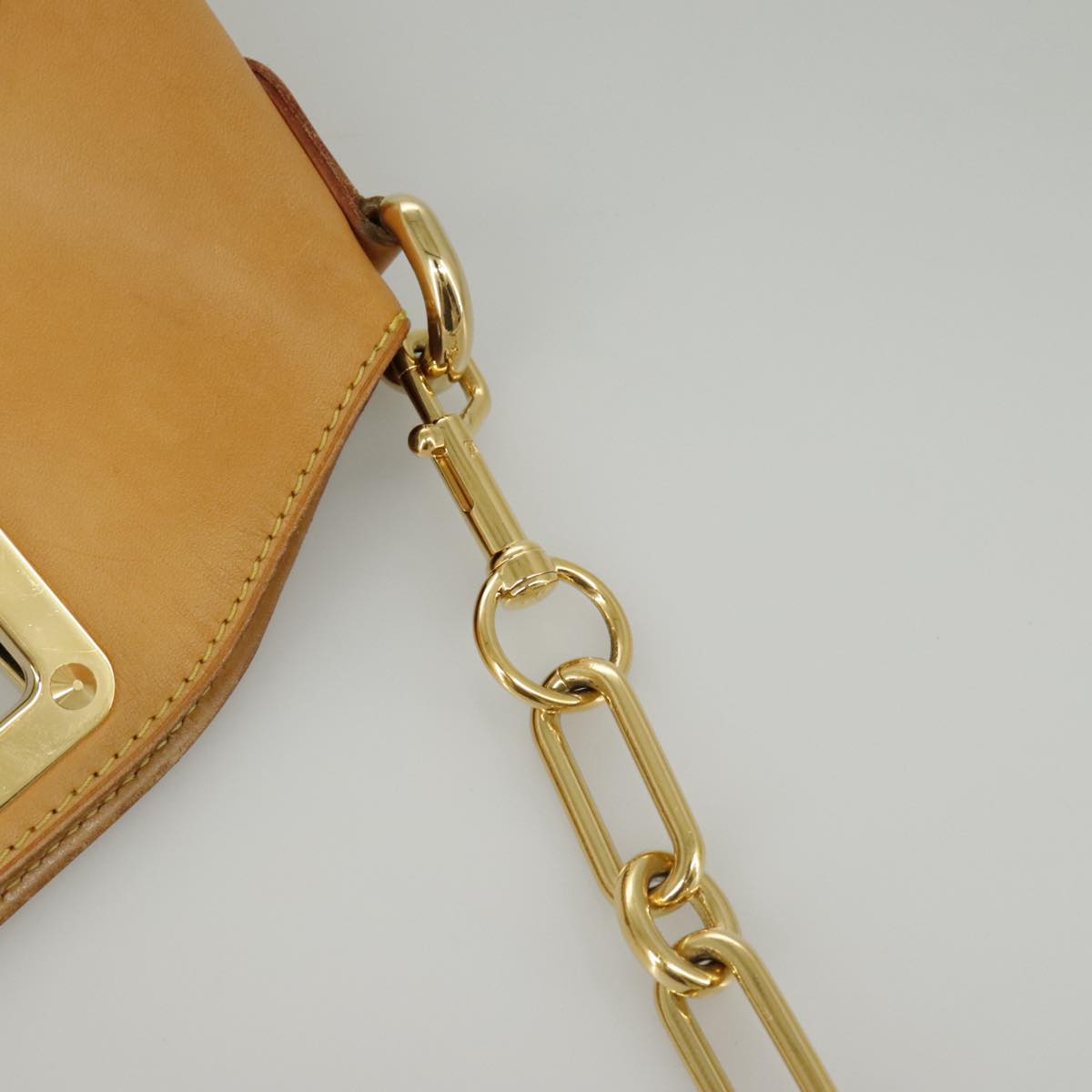 LOUIS VUITTON Monogram Multicolor Judy GM Shoulder Bag White M40253 Auth 98245AV